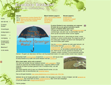 Tablet Screenshot of ecodorpbrabant.nl